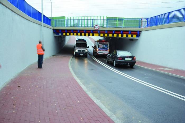 budowa minitunelu w Budowa mini tunelu na wzór tego z Grodziska Maz. pochłonęłaby ok. 12 mln zł. Fot. www.grodzisk.pl